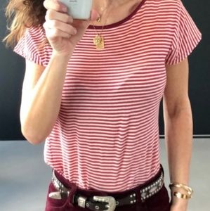 NWT Rollas Sailor Stripe Tee